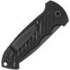 Gerber 06 AUTO Folding Knife - 3.8" S30V Black Combo Tanto Blade, Black G10 Handles, Nylon Sheath - 30-000193