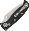 Spyderco Autonomy 2 AUTO Folding Knife - 3.5" LC200N Satin Plain Blade, Black G10 Handles - C165GP2