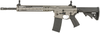 LWRC IC-SPR Rifle (5.56 NATO)Tungsten Gray Short Stroke Gas Piston AR - Billet Upper and Lower, 16.1" Fluted Barre, Skirmish Sights, 4 Prong Flash Hider