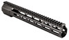 ZEV HG556WEDGE12 Wedge Lock Handguard AR-15 Black Hardcoat Anodized Aluminum 12.63" M-LOK