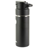 Aquamira SHIFT Filter 24 oz Water Bottle - Includes Everyday Filter, Stainless Steel Construction, Black