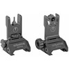 Ultradyne USA C2 Front And Rear Sight Combo - Blade Front Post, Black