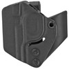 Mission First Tactical Minimalist Inside Waistband Holster - Fits Kimber Micro 9, Includes 1.5" Belt Attachment, Black Kydex