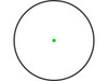 Viridian EON Green Dot Optic - 2 MOA Reticle, 1X, 20mm Objective, Black