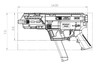 Recover Tactical PIXPB02 P-IX AR Platform Conversion Kit (Without Brace) Taan Polymer with Picatinny Mounts for Glock