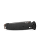 Benchmade Bailout AXIS Folding Knife - 3.38" CPM-M4 Tungsten Gray Tanto Plain Blade, Black Aluminum Handles - 537GY-03