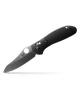 Benchmade Mini Griptilian AXIS Lock Folding Knife - 3.45" S30V Satin Flat Ground Sheepsfoot Plain Blade, Black Noryl GTX Handles - 550-S30V