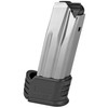 Springfield XD-M Elite Compact 10MM 15-Round Extended Magazine - With Sleeve for Backstrap 3, Silver