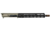 Q Sugar Weasel Upper Receiver Assembly - 556NATO, 13" Barrel, 1/2X28, Carbine Length Gas System, Black and Tan, Free Float M-LOK Rail, Adjustable Gas Block, Does Not Include Bolt Carrier Group