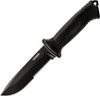 Gerber Prodigy Combat Knife Fixed - 4.75" Black Combo Blade, GFN Handle, MOLLE Sheath - 22-01121