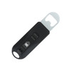 CobraTec Knives OTF Bottle Opener - Black Aluminum Handles