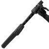 MDT ORYX M-LOK Bipod - Height Adjustable, Durable Premium Polymer Construction, Rubber Feet, M-LOK Attachment Interface, Black