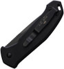 Bear OPS AC-521-B4-B Bold Action V AUTO Folding Knife - 3.2" D2 Black Drop Point Blade, Black G10 Handles