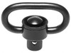 Troy Industries SSQD Push Button Quick Detach Sling Swivel - Steel, Black