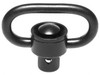 Troy Industries SSQD Push Button Quick Detach Sling Swivel - Steel, Black