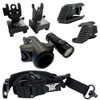 CAA Advanced MCK Upgrade Kit - MCKADK - 500 Lumen Light, BUIS, Thumb Rest, 1-Point Sling