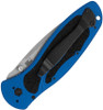 Kershaw 1670NBMAG Ken Onion Blur Assisted Folding Knife - 3.4" CPM-MagnaCut Stonewash Blade, Blue Aluminum Handles w/ Trac-Tec Inserts, Liner Lock