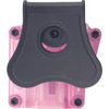 Bulldog Cases Max Multi-Fit Paddle Holster - Polymer, Pink, Fits Most Full Size Pistols, Right Hand