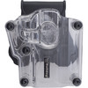 Bulldog Cases Max Multi-Fit Paddle Holster - Polymer, Clear, Fits Most Full Size Pistols, Right Hand