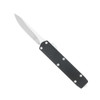 CobraTec Knives Mini Mamba Gen 2 OTF Knife - 2.25" D2 Drop Point Blade, Black Aluminum Handle