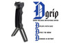 Leapers UTG Pro D-Grip with Quick Release Deployable Bipod - MNT-DG02Q