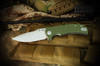 Spartan Blades Les George ASTOR Folding Knife - 3.625" CTS-XHP Stonewashed Blade, Textured Green G10 Handles, Liner Lock - SFBL8GR