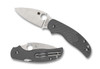 Spyderco Sage 5 Lightweight Compression Lock Folding Knife - 3" Maxamet Satin Blade, Gray FRN Handles - C123PGY