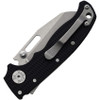 Demko AD20.5 Shark Lock Folding Knife - 3" CPM-S35VN Shark Foot Blade, Textured Black G10 Handles - AD20.5 S35VN