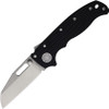 Demko AD20.5 Shark Lock Folding Knife - 3" CPM-S35VN Shark Foot Blade, Textured Black G10 Handles - AD20.5 S35VN