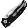 Demko AD20.5 Shark Lock Folding Knife - 3" CPM-S35VN Clip Point Blade, Textured Black G10 Handles - 20.5 S35VN CLIP BLK