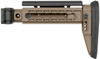 Midwest Industries Alpha Side Folding AK47 Stock - Fits AK47 and Other Firearms that Include a 1913 Stock Adapter, Flat Dark Earth