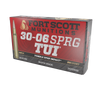 Fort Scott Munitions 30-06 Springfield Tumble Upon Impact (TUI) - 168gr Solid Copper Spun, 20 Rounds per Box