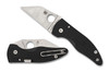 Spyderco MicroJimbo Folding Knife - 2.45" S30V Satin Plain Blade, Black G10 Handles, Compression Lock - C264GP