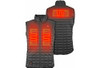 Mobile Warming Men's Back Country Heated Vest - Black