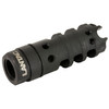 LanTac USA Dragon 9MM Sig MPX Muzzle Brake - Fits Sig MPX Pistol Only, Black Nitride Finish, Hardened Milspec Steel, M13.5X1LH Thread Pitch