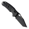 SIG Sauer by Hogue K320 AXG Pro ABLE Lock Folding Knife - 3.5" S30V Black Cerakote Tanto Blade, Black Aluminum Handles with Black G10 Inserts, AXIS/Crossbar Lock - 36364