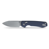 Vosteed Cutlery Raccoon Folding Knife - 3.25" Nitro-V Satin Drop Point Blade, Purple Textured Aluminum Handles