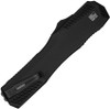 Kershaw Livewire OTF AUTO Knife - 3.3" CPM-Magnacut Black PVD Dagger Blade, Black Aluminum Handles, Reversible Clip - 9000DE