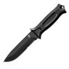 Gerber StrongArm Fixed Blade - 4.8" 420HC Black Partially Serrated Blade, Black Glass Filled Nylon Handles - 30-001060