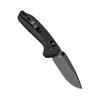 Kizer Knives Vanguard Series Sub-3 OBK Clutch Lock Folding Knife - 2.95" 154CM Black Drop Point Blade, Black Aluminum Handles - V3650C1