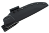 Reiff Knives F6 Leuku Survival Knife - 6" CPM-3V Drop Point Blade, Green Canvas Micarta Handle, Kydex Sheath