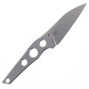 Bestech Knives VK-Core Fixed Blade - 3.2" Sandvik 14C28N Wharncliffe Blade, Stonewash Finish, Black Kydex Sheath