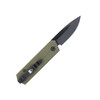 CobraTec Knives Stinger AUTO Folding Knife - 1.9" D2 Black Blade, OD Green G10 Handles