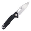 CobraTec Special OPS Folding Knife - 3.75" M390 Satin Blade, Black Titanium Handles, Frame Lock