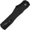 Kershaw Livewire OTF AUTO Knife - 3.3" CPM-Magnacut Black Spear Point Partially Serrated Blade, Black Aluminum Handles, Reversible Clip - 9000BLKST