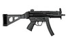 SB Tactical SBT5K-01-SB HK Brace SBT5KA Side Folding Black Fits HK MP5K/SP89 Clones, SP5K