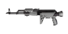 ATI Outdoors AK-47 Strikeforce TactLite GEN2 Stock & Forend Package - Gray