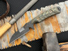 Dawson Knives Revelation Fixed Blade Knife - 3.125" CPM-MagnaCut Apocalypse Black Sheepsfoot Blade, Ultrex Camo G10 Handles, Kydex Sheath