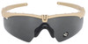 Oakley Standard Issue Ballistic M Frame® 3.0 Strike - Dark Bone Frame, Hybrid Gray Lens - OO9146-05