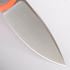 Vosteed Cutlery Corgi Pup Trek Folding Knife - 2.37'' 14C28N Drop Point Blade, Orange G10 Handle, Trek Lock